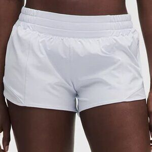 Lululemon Hotty Hot Low-Rise Lined Short 2.5" Size 12 NWT Starch Blue